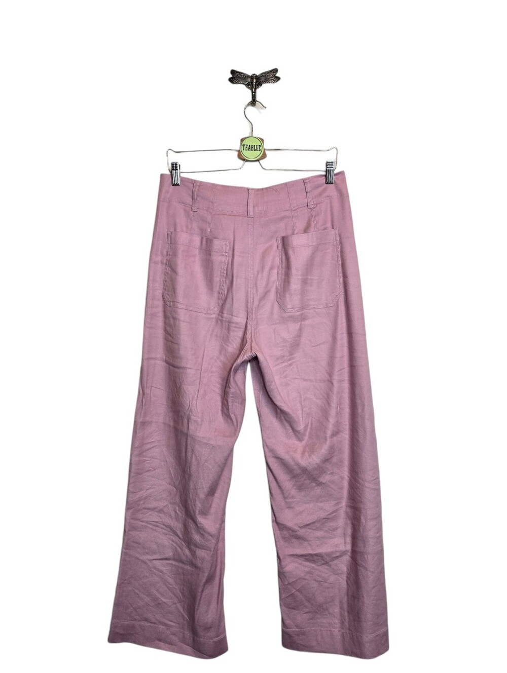 Maeve Colette 29T Wide-Leg Trousers European Linen 29T - Picture 3 of 15